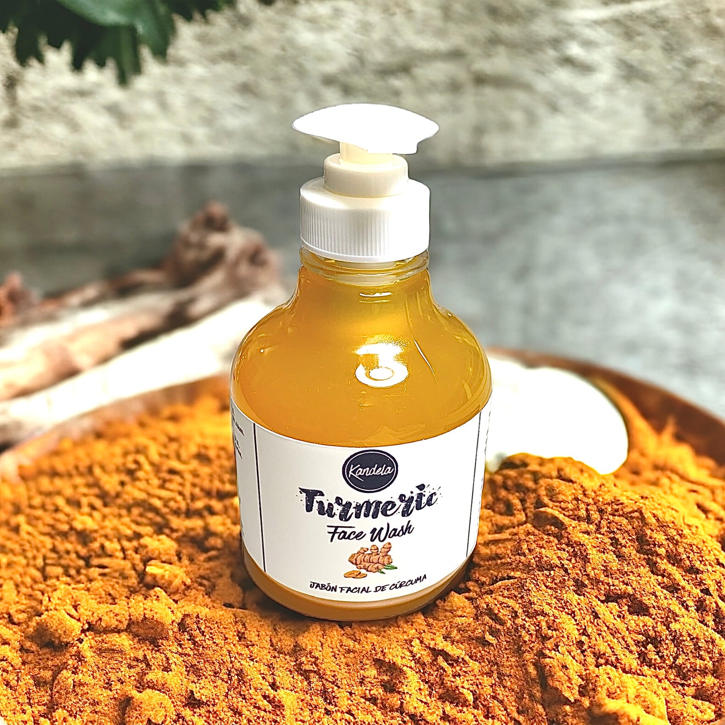 Jabón Facial de Cúrcuma